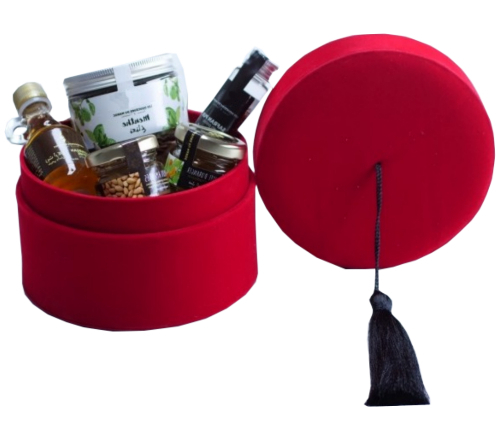 Coffret cadeau alimentaire tarbouche traditionnel marocain