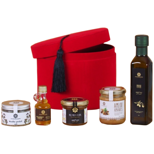 Coffret cadeau alimentaire tarbouche traditionnel marocain